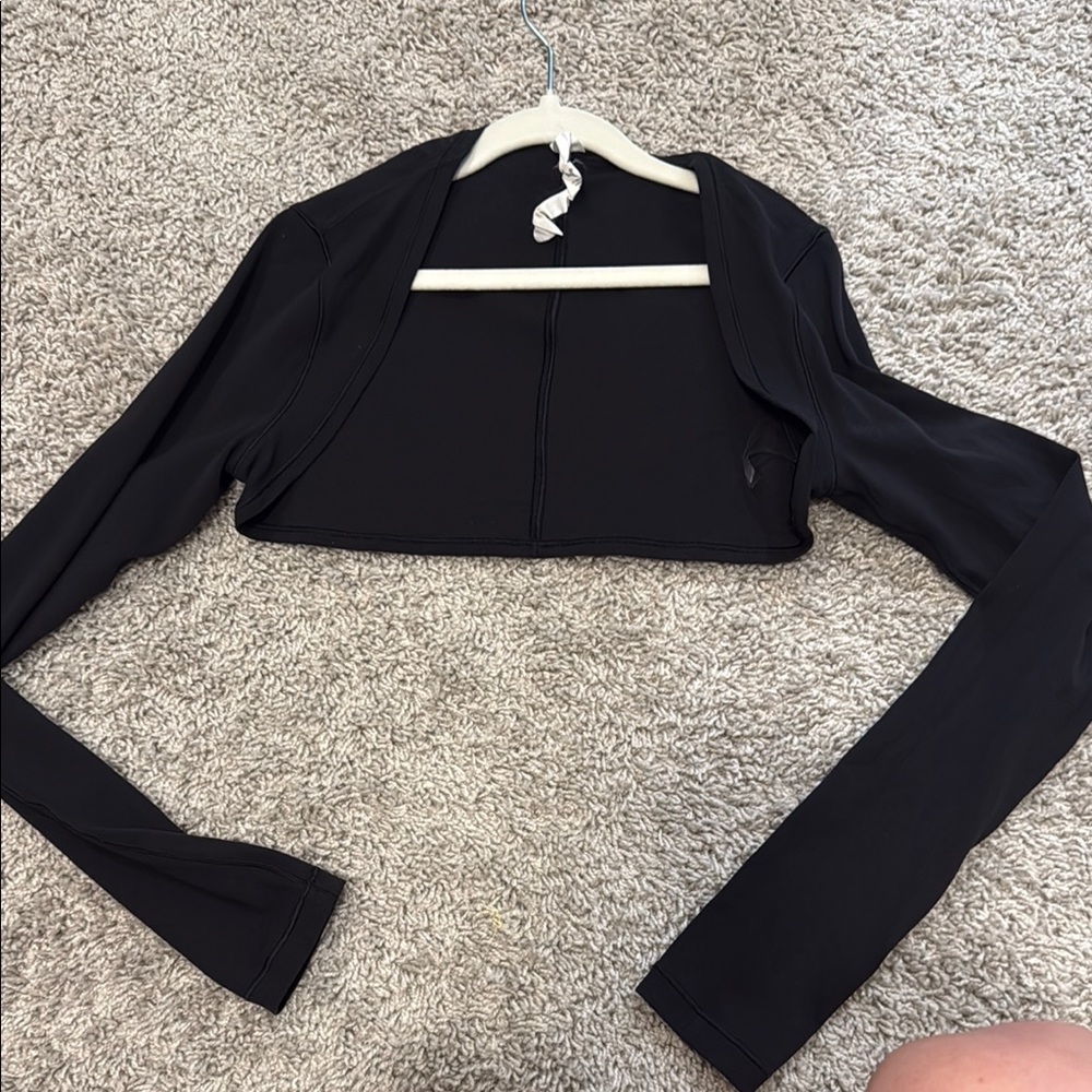 Lululemon Athletica Black Bolero Jacket